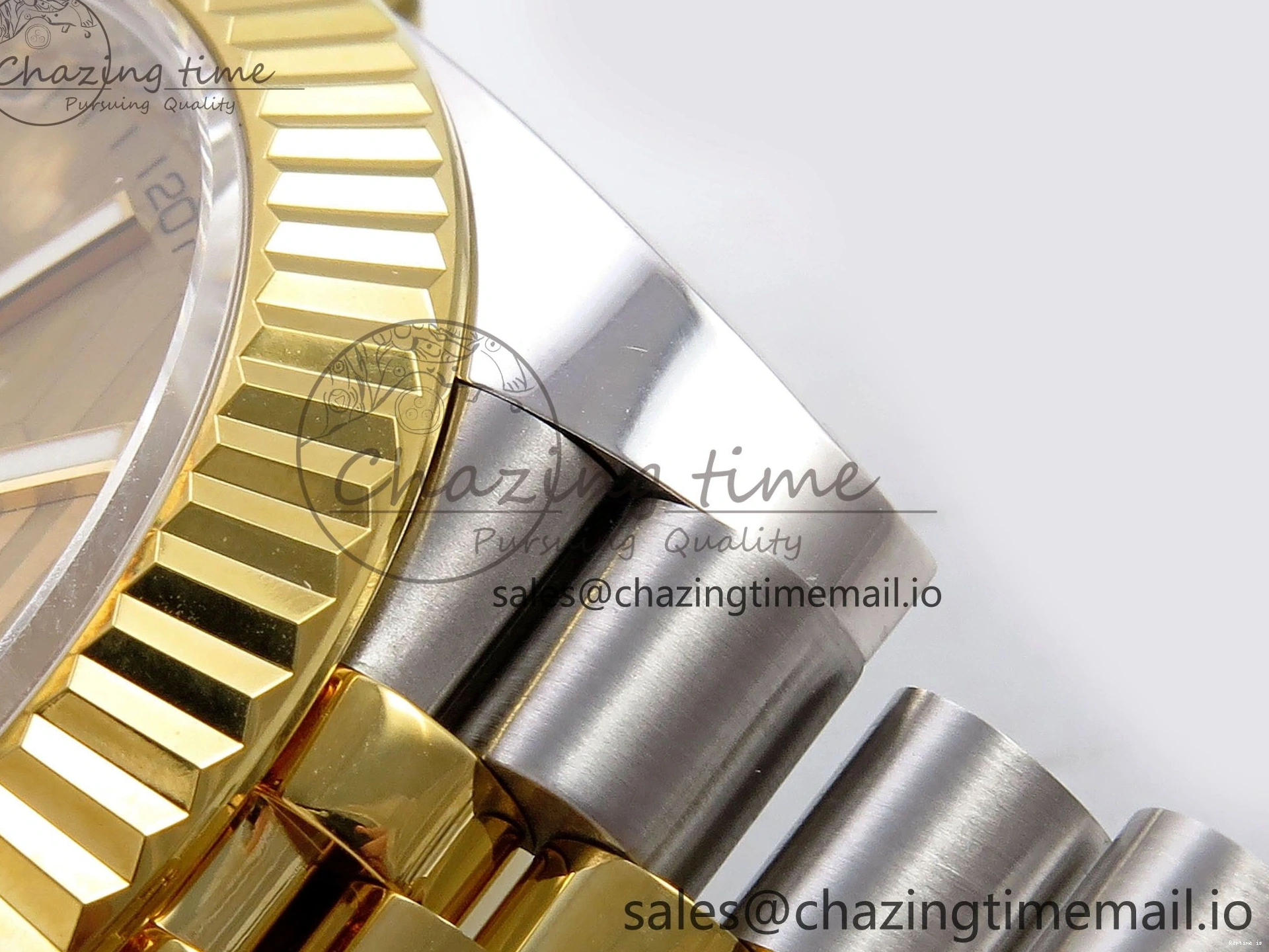 0105 Attractive DateJust 41 SS YG ARF 1:1 Best Edition 904L Steel YG Textured Stick Dial on Jubilee Bracelet SH3235 (Gain Weight) 1226